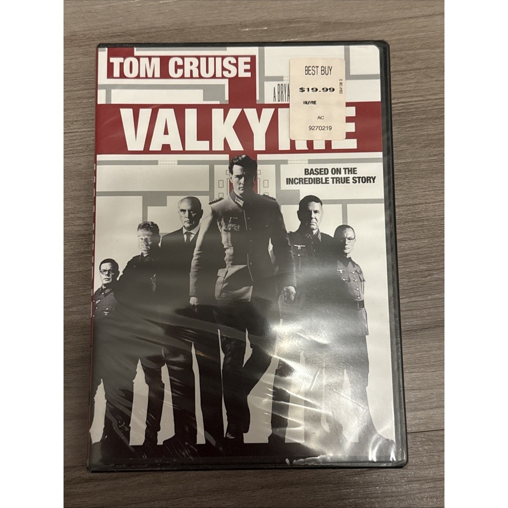 TOM CRUISE VALKYRIE MOVIE DVD SET IN GERMANY DURING WWII NEW SEALED